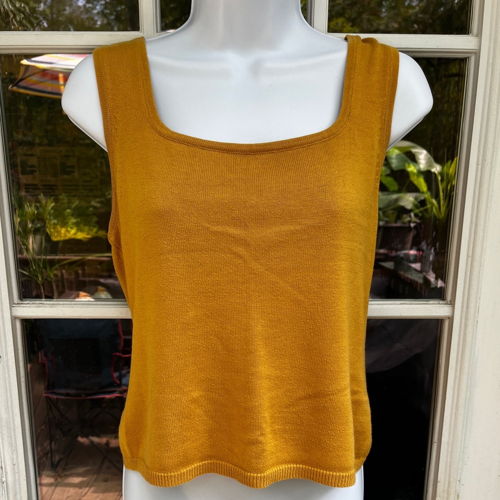 Vintage Mustard Yellow Women's Tank Top